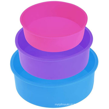 Molde do bolo de silicone feito sob encomenda para o bolo de cozimento